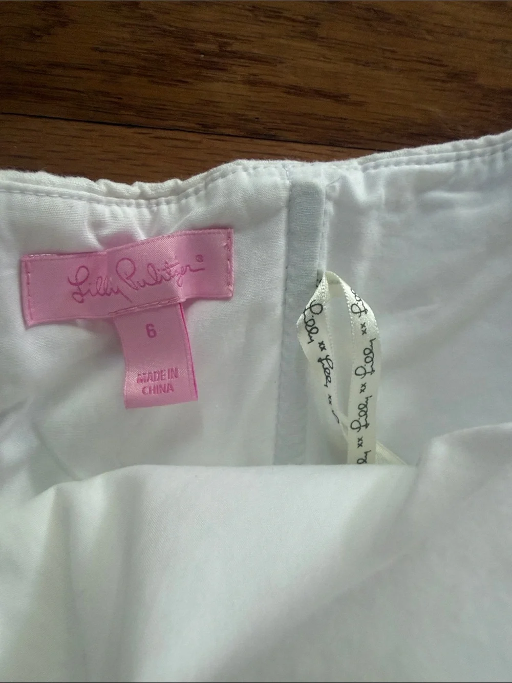 Lilly Pulitzer white strapless dress size XS - Picture 3 of 12